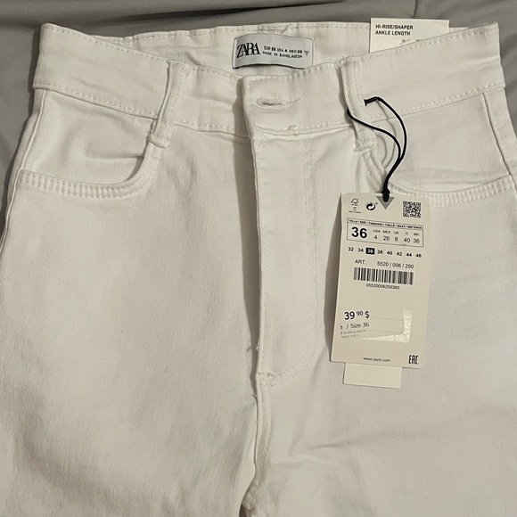 Whit elastic zara jeans - Picture 3 of 4